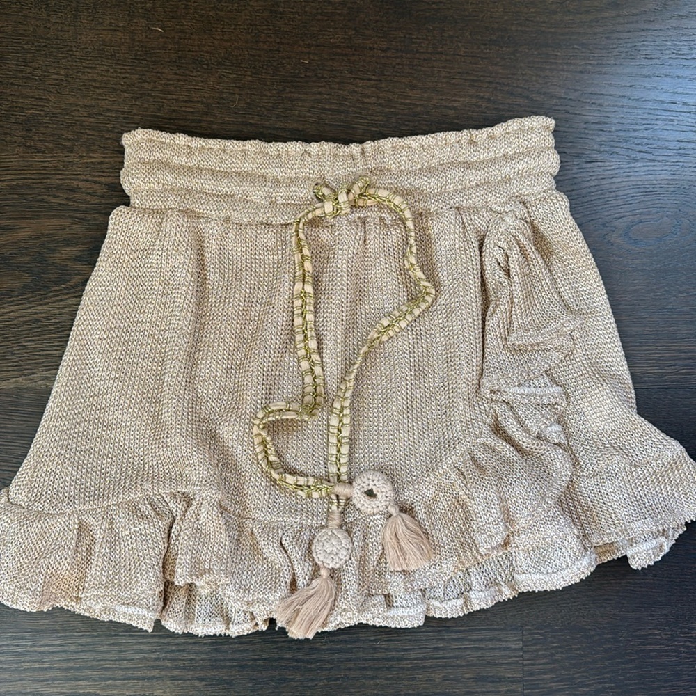 Ramy Brook size small gold swim cover up